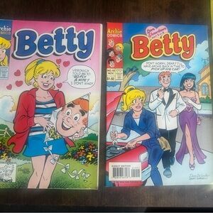 Betty Comic Book Set from 1994 no 15 & 19